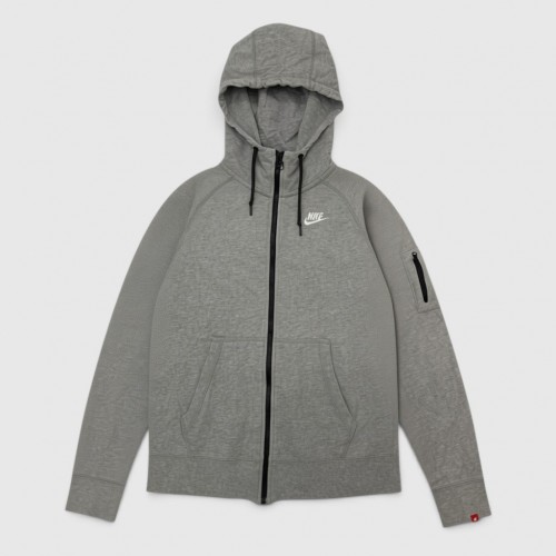 Nike Tech Fleece Full-Zip Hoodie Grey / Pre Owned